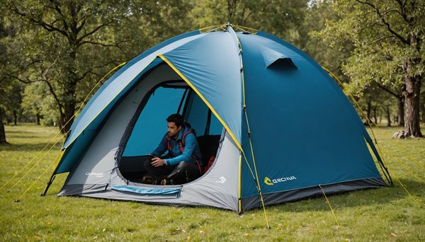 Tente quechua 4.2xl air : confort et praticité en plein air